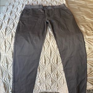 Young men’s Active grey chino pants
